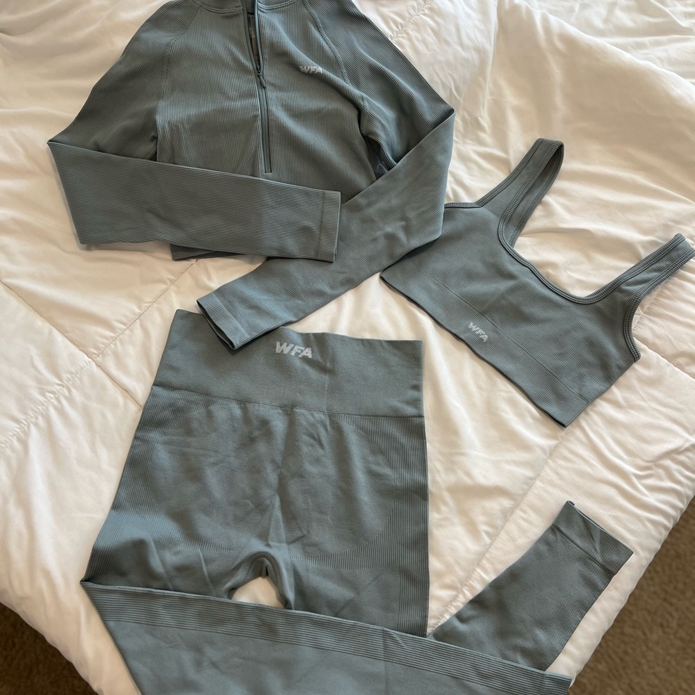 WFA Grey Blue Three Piece Set